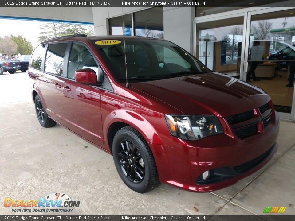 2019 Dodge Grand Caravan GT Octane Red Pearl / Black Photo #2