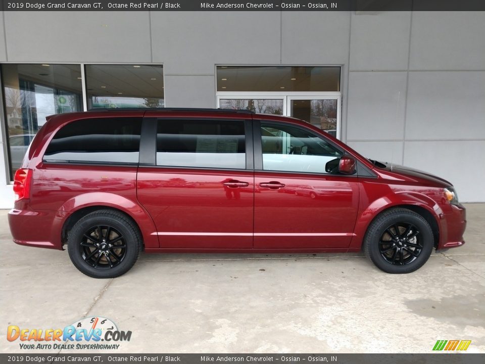 2019 Dodge Grand Caravan GT Octane Red Pearl / Black Photo #3