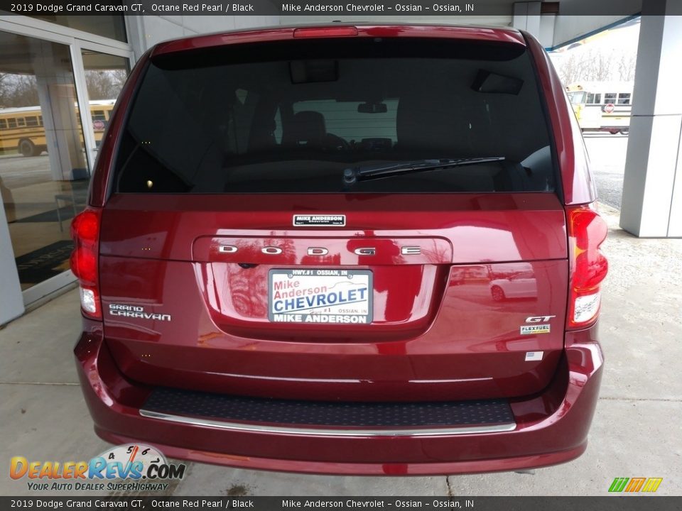 2019 Dodge Grand Caravan GT Octane Red Pearl / Black Photo #5