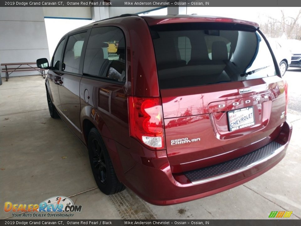 2019 Dodge Grand Caravan GT Octane Red Pearl / Black Photo #7