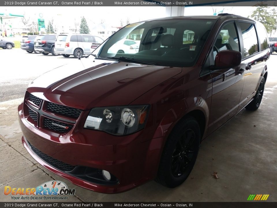 2019 Dodge Grand Caravan GT Octane Red Pearl / Black Photo #8