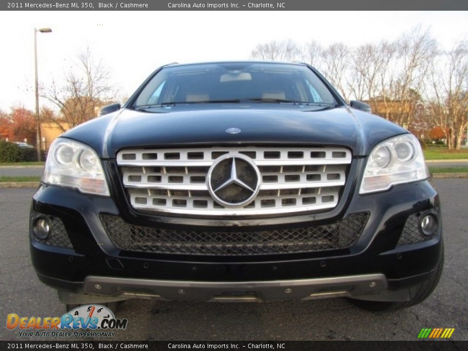 2011 Mercedes-Benz ML 350 Black / Cashmere Photo #4