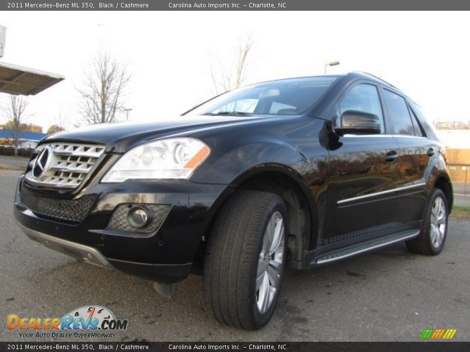 2011 Mercedes-Benz ML 350 Black / Cashmere Photo #6