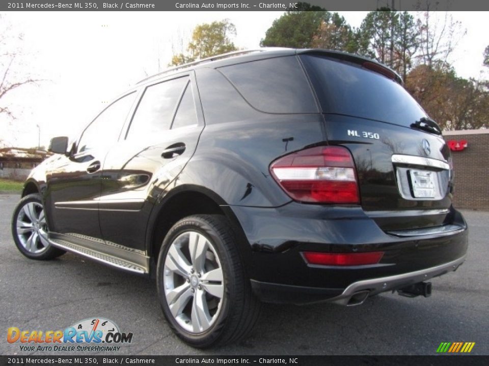 2011 Mercedes-Benz ML 350 Black / Cashmere Photo #8