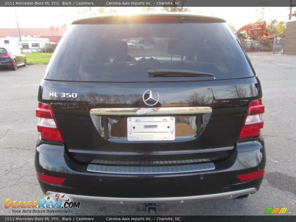 2011 Mercedes-Benz ML 350 Black / Cashmere Photo #9