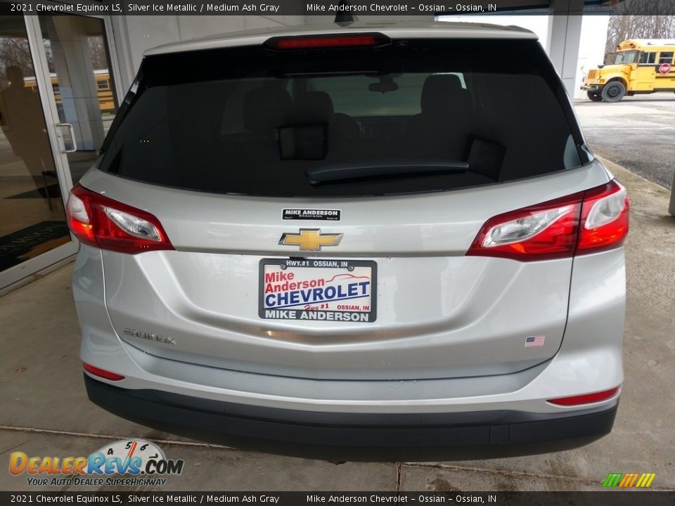2021 Chevrolet Equinox LS Silver Ice Metallic / Medium Ash Gray Photo #5