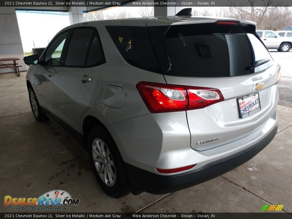 2021 Chevrolet Equinox LS Silver Ice Metallic / Medium Ash Gray Photo #8