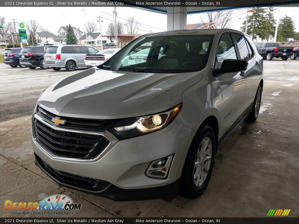 2021 Chevrolet Equinox LS Silver Ice Metallic / Medium Ash Gray Photo #9