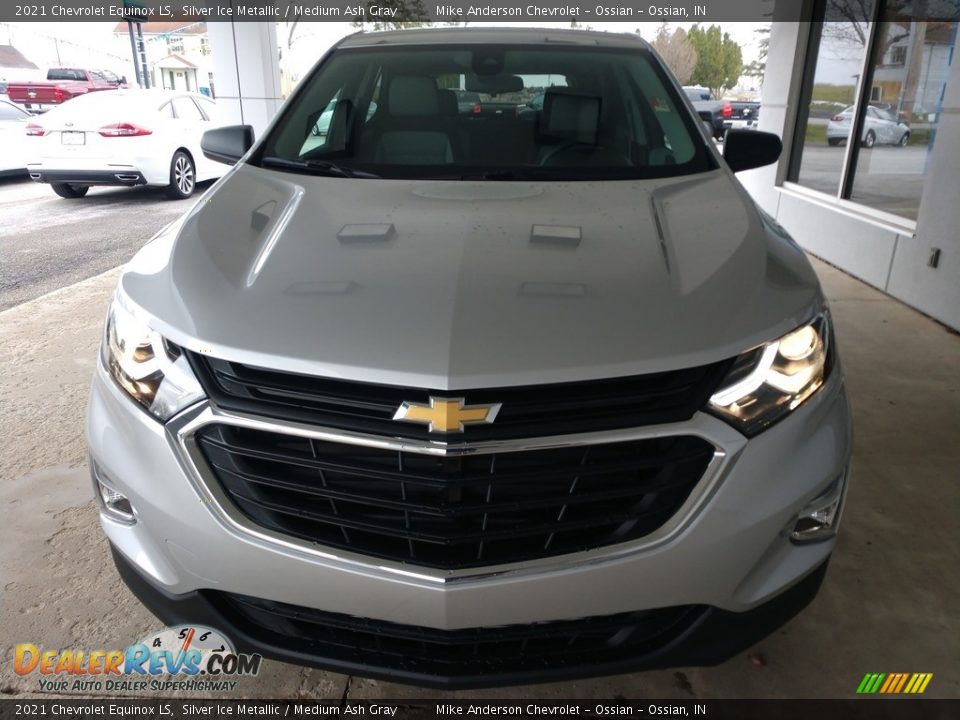 2021 Chevrolet Equinox LS Silver Ice Metallic / Medium Ash Gray Photo #10