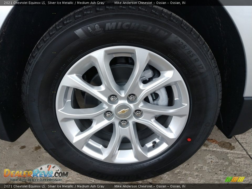 2021 Chevrolet Equinox LS Silver Ice Metallic / Medium Ash Gray Photo #12
