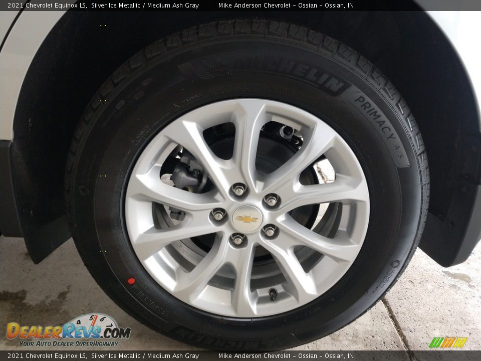2021 Chevrolet Equinox LS Silver Ice Metallic / Medium Ash Gray Photo #14