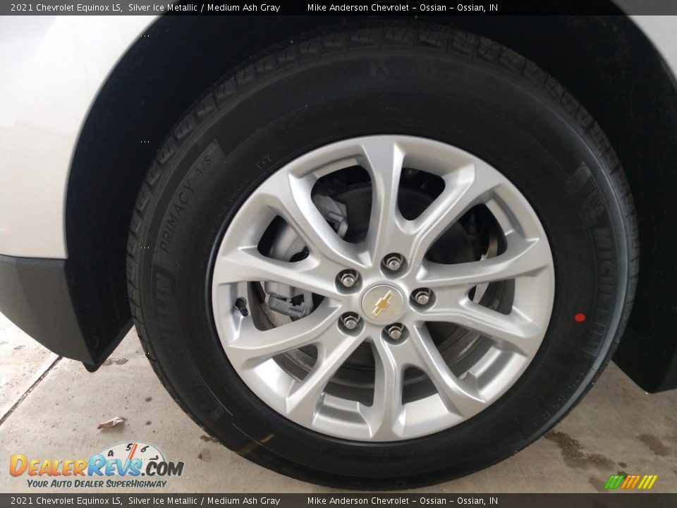 2021 Chevrolet Equinox LS Silver Ice Metallic / Medium Ash Gray Photo #15