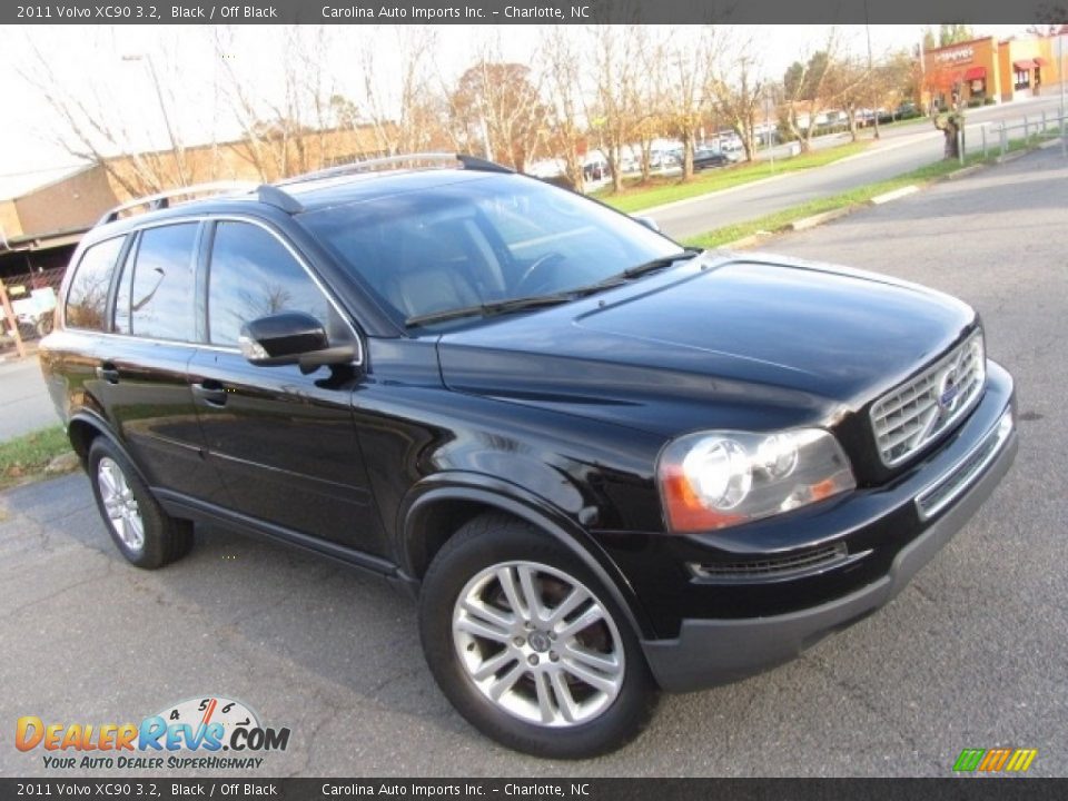 2011 Volvo XC90 3.2 Black / Off Black Photo #3