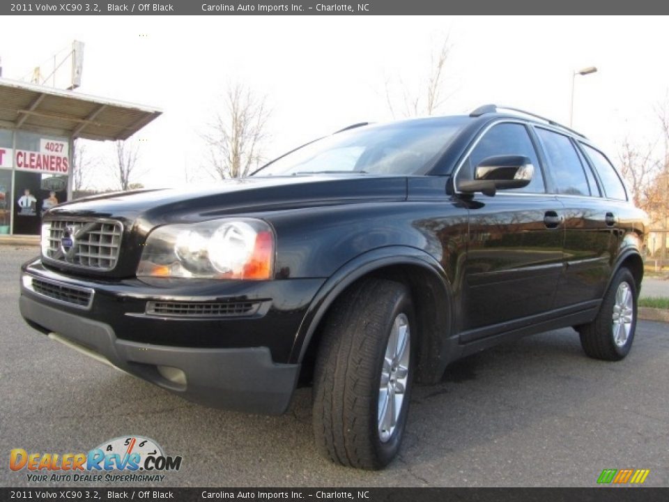 2011 Volvo XC90 3.2 Black / Off Black Photo #6