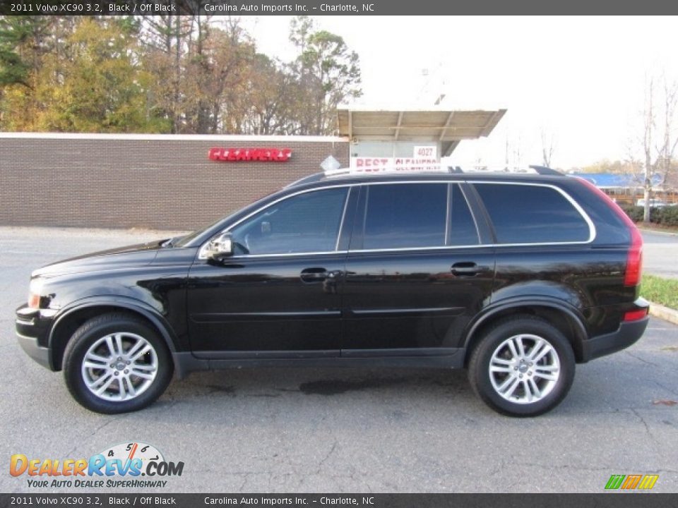 2011 Volvo XC90 3.2 Black / Off Black Photo #7