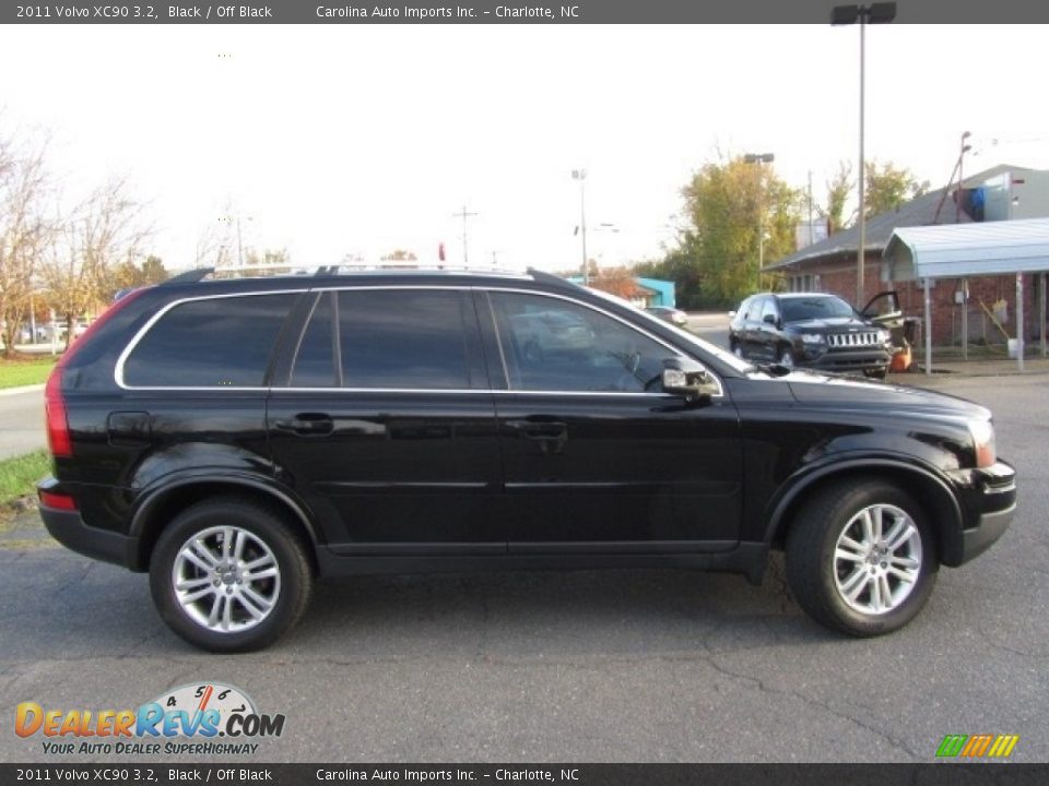 2011 Volvo XC90 3.2 Black / Off Black Photo #11