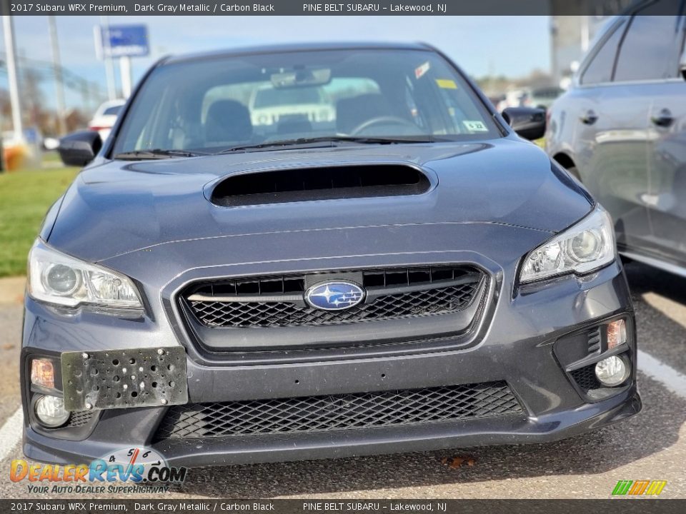 2017 Subaru WRX Premium Dark Gray Metallic / Carbon Black Photo #2