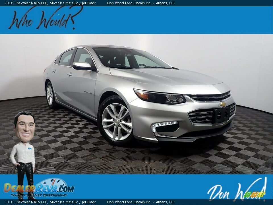 2016 Chevrolet Malibu LT Silver Ice Metallic / Jet Black Photo #1