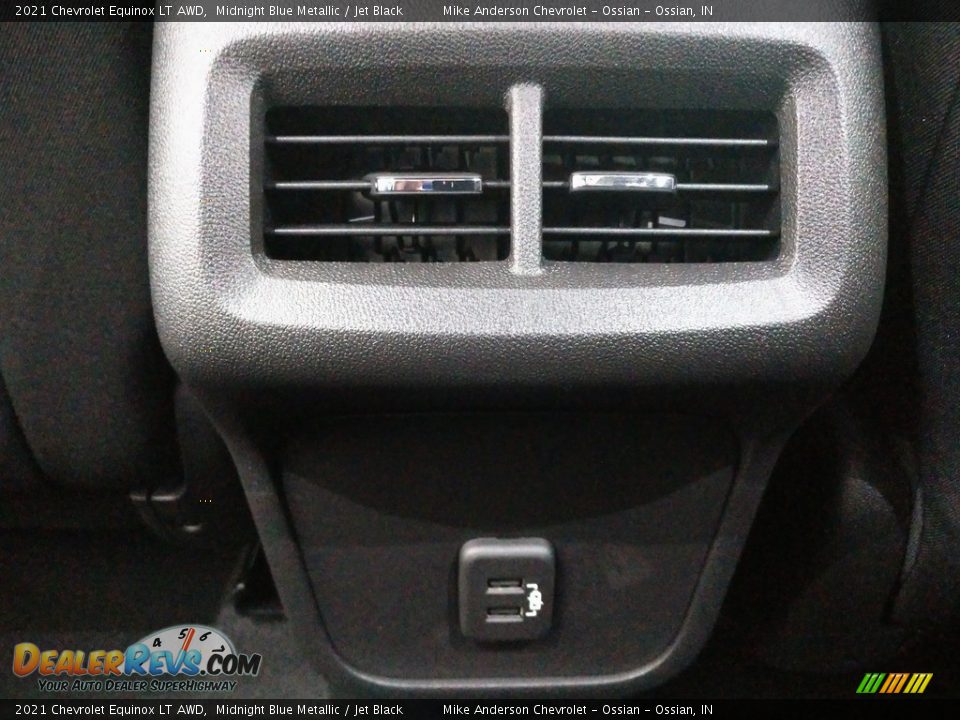 2021 Chevrolet Equinox LT AWD Midnight Blue Metallic / Jet Black Photo #20