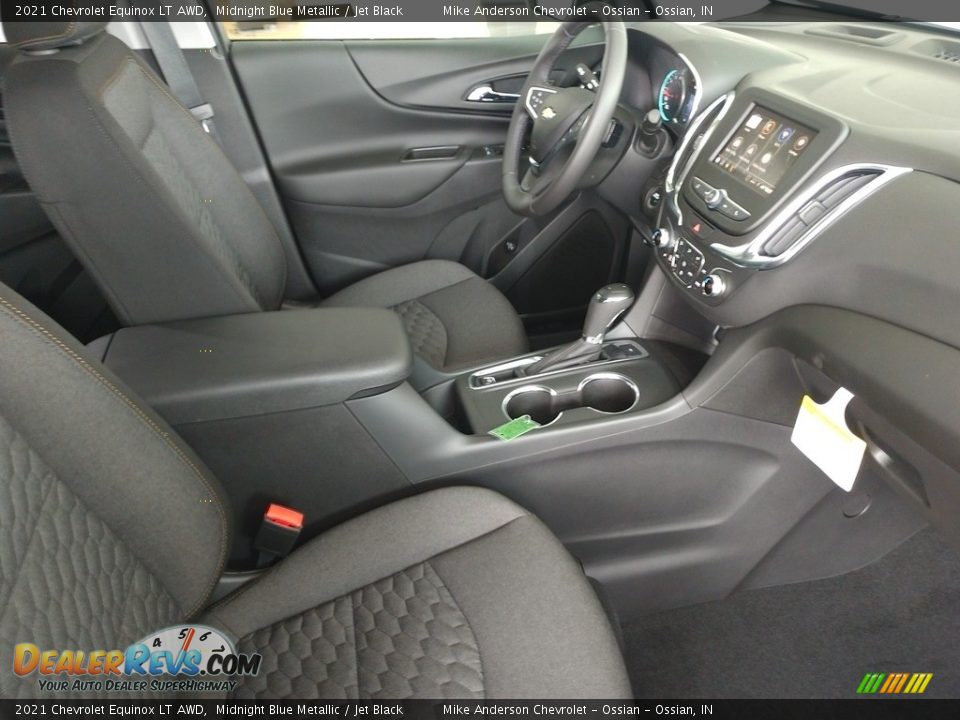 2021 Chevrolet Equinox LT AWD Midnight Blue Metallic / Jet Black Photo #21
