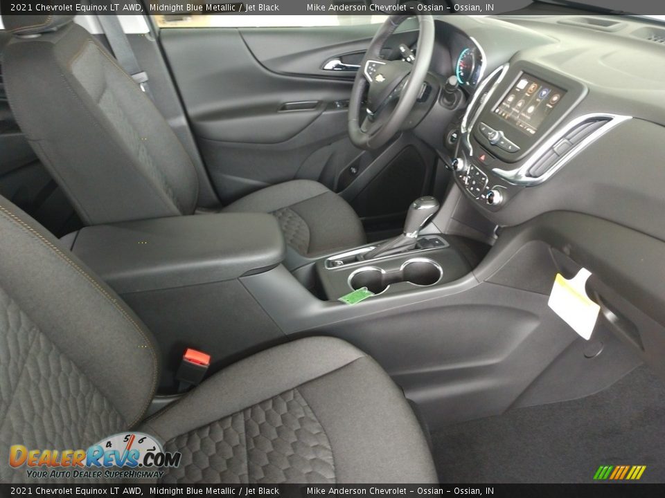 2021 Chevrolet Equinox LT AWD Midnight Blue Metallic / Jet Black Photo #21