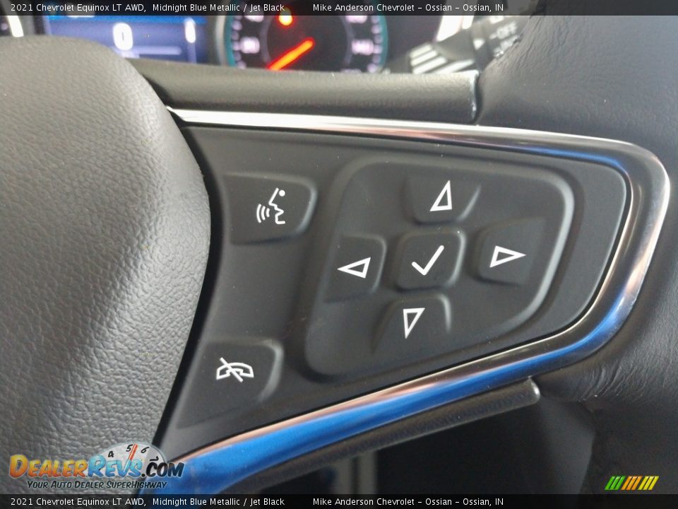 2021 Chevrolet Equinox LT AWD Midnight Blue Metallic / Jet Black Photo #26