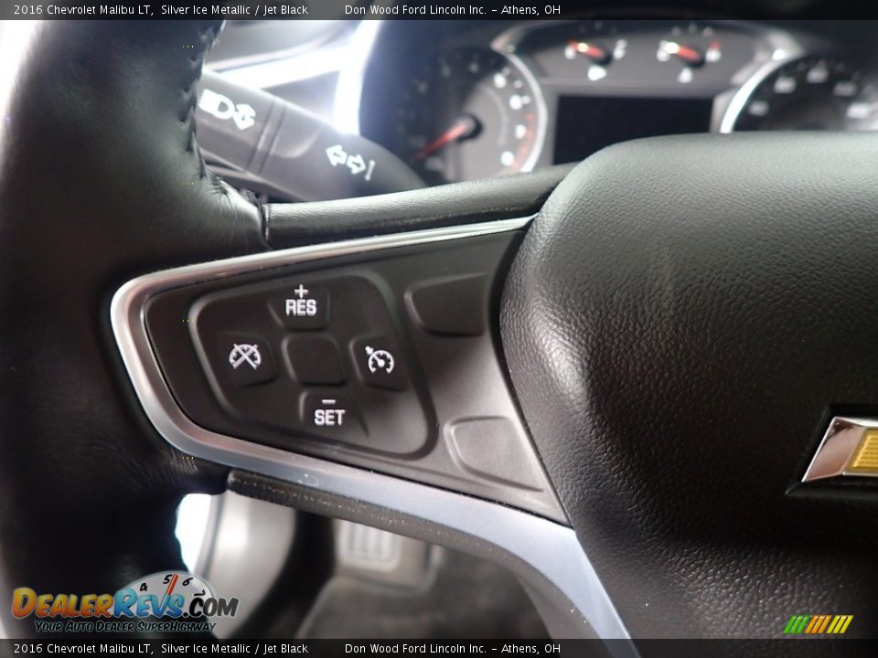 2016 Chevrolet Malibu LT Silver Ice Metallic / Jet Black Photo #20