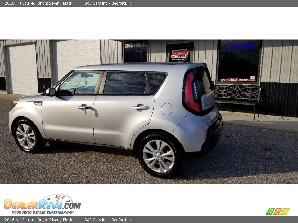 2016 Kia Soul + Bright Silver / Black Photo #3