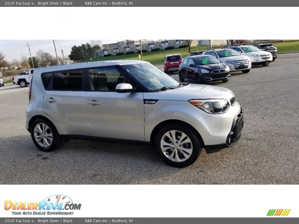 2016 Kia Soul + Bright Silver / Black Photo #7