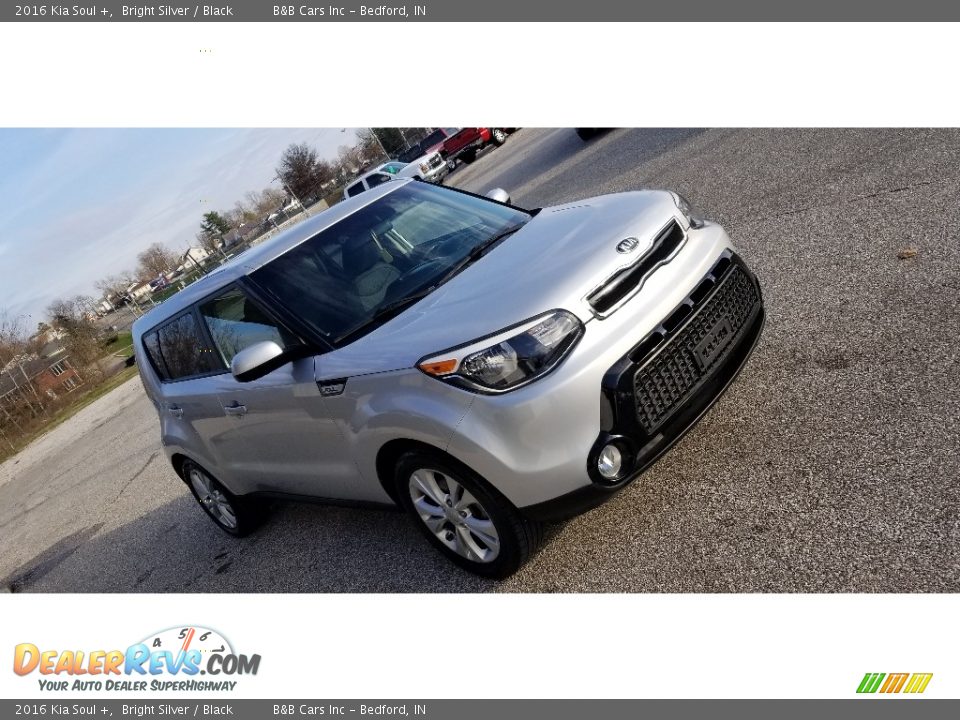 2016 Kia Soul + Bright Silver / Black Photo #8