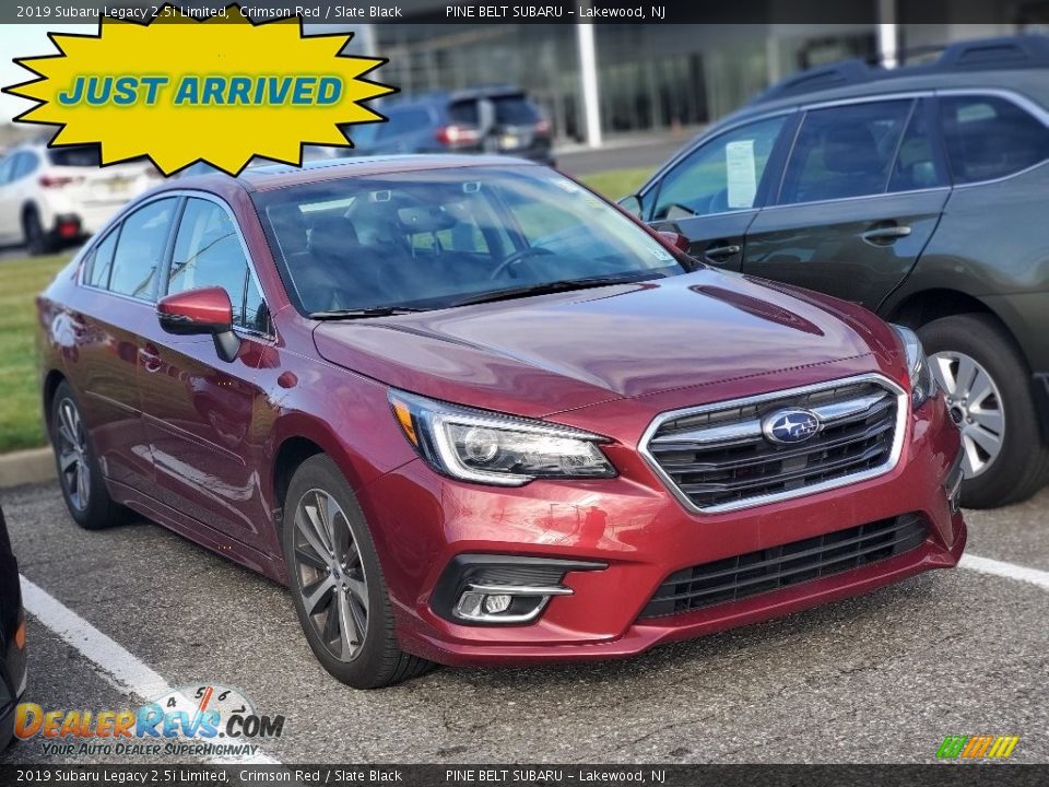 2019 Subaru Legacy 2.5i Limited Crimson Red / Slate Black Photo #1