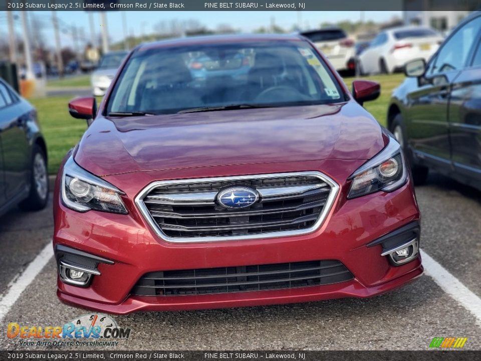 2019 Subaru Legacy 2.5i Limited Crimson Red / Slate Black Photo #2