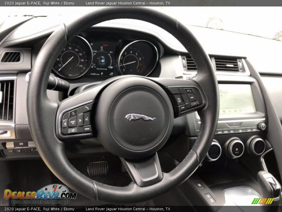 2020 Jaguar E-PACE Fuji White / Ebony Photo #17