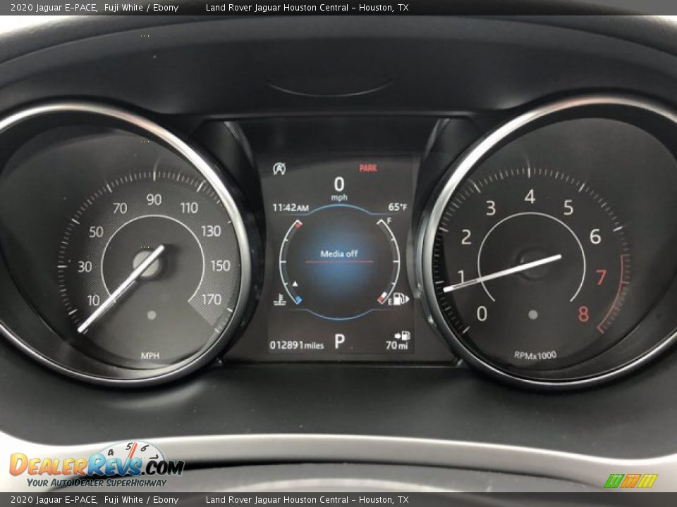 2020 Jaguar E-PACE Fuji White / Ebony Photo #18