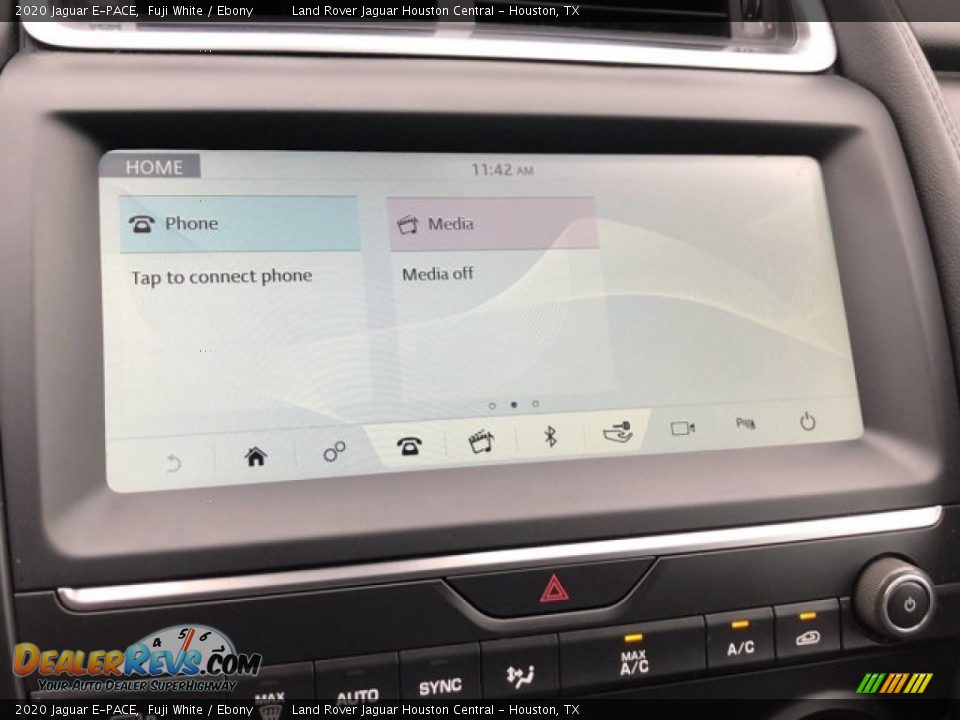 2020 Jaguar E-PACE Fuji White / Ebony Photo #21