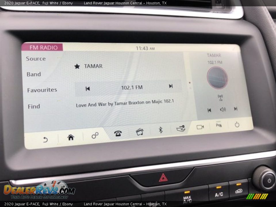 2020 Jaguar E-PACE Fuji White / Ebony Photo #22