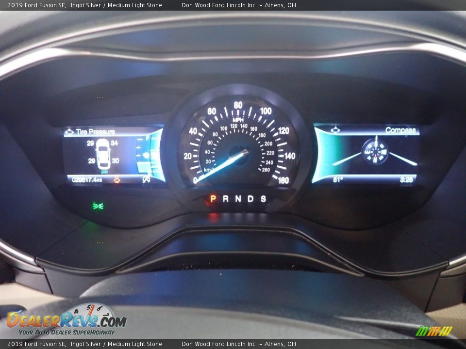 2019 Ford Fusion SE Ingot Silver / Medium Light Stone Photo #23