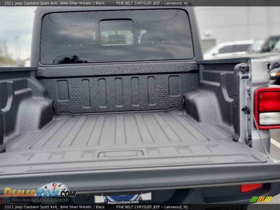 2021 Jeep Gladiator Sport 4x4 Billet Silver Metallic / Black Photo #9