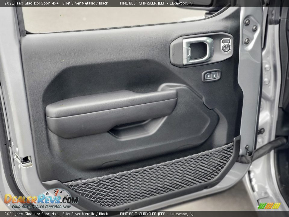 2021 Jeep Gladiator Sport 4x4 Billet Silver Metallic / Black Photo #12