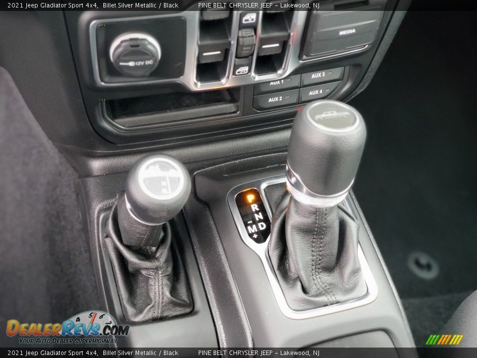 2021 Jeep Gladiator Sport 4x4 Billet Silver Metallic / Black Photo #14