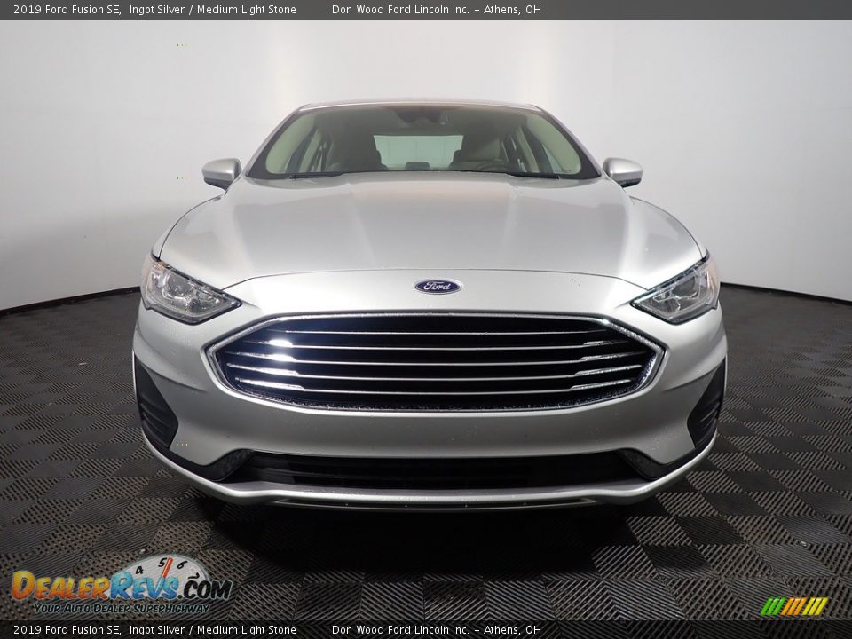 2019 Ford Fusion SE Ingot Silver / Medium Light Stone Photo #36