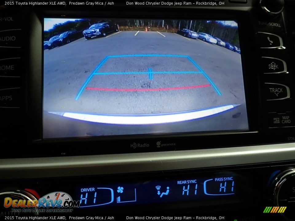 2015 Toyota Highlander XLE AWD Predawn Gray Mica / Ash Photo #3