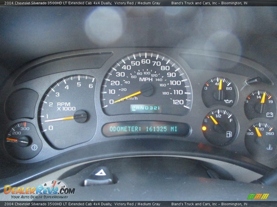 2004 Chevrolet Silverado 3500HD LT Extended Cab 4x4 Dually Gauges Photo #16