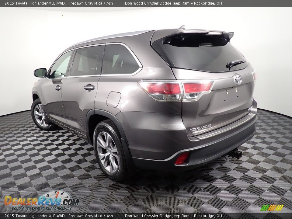 2015 Toyota Highlander XLE AWD Predawn Gray Mica / Ash Photo #13