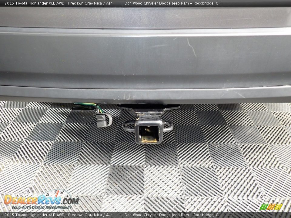 2015 Toyota Highlander XLE AWD Predawn Gray Mica / Ash Photo #15
