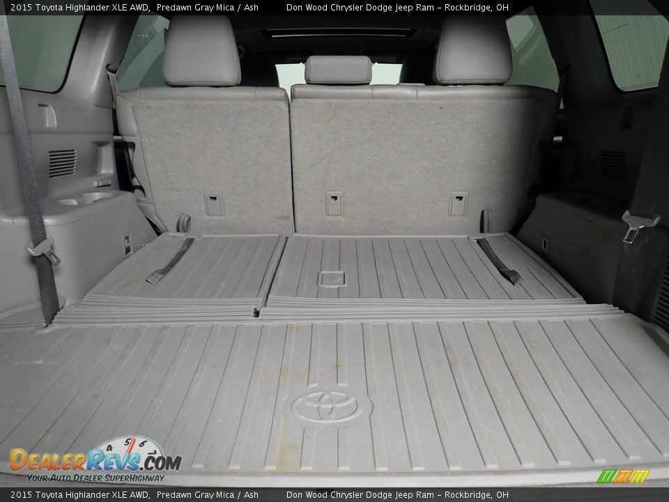 2015 Toyota Highlander XLE AWD Predawn Gray Mica / Ash Photo #19
