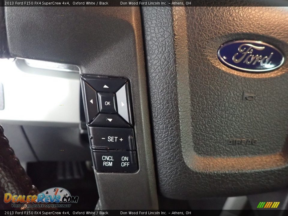 2013 Ford F150 FX4 SuperCrew 4x4 Oxford White / Black Photo #20