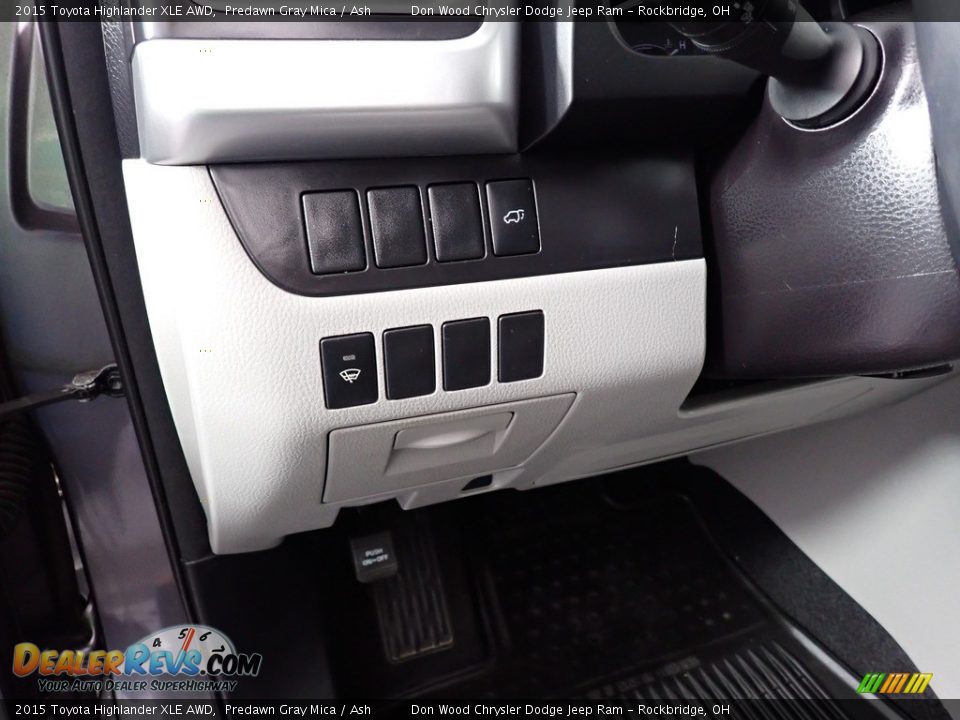 2015 Toyota Highlander XLE AWD Predawn Gray Mica / Ash Photo #27