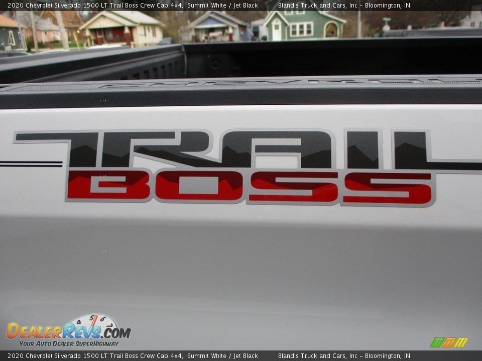 2020 Chevrolet Silverado 1500 LT Trail Boss Crew Cab 4x4 Summit White / Jet Black Photo #33