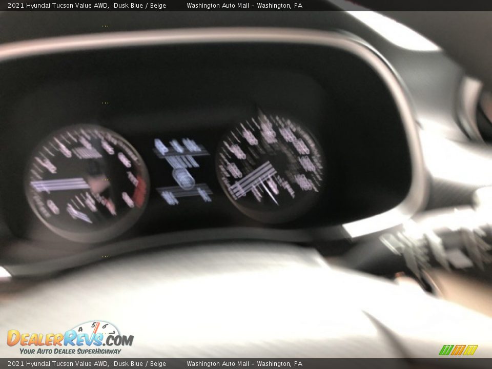 2021 Hyundai Tucson Value AWD Dusk Blue / Beige Photo #4